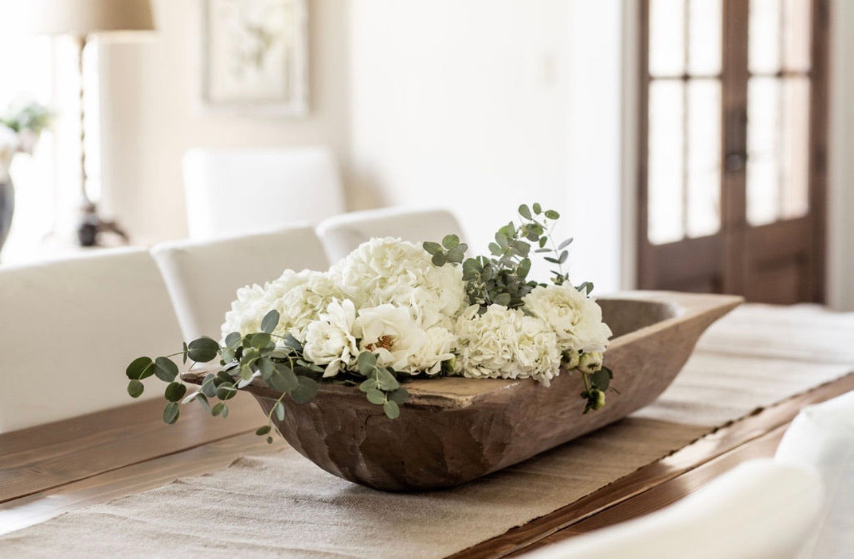 Vintage European Dough Bowl
